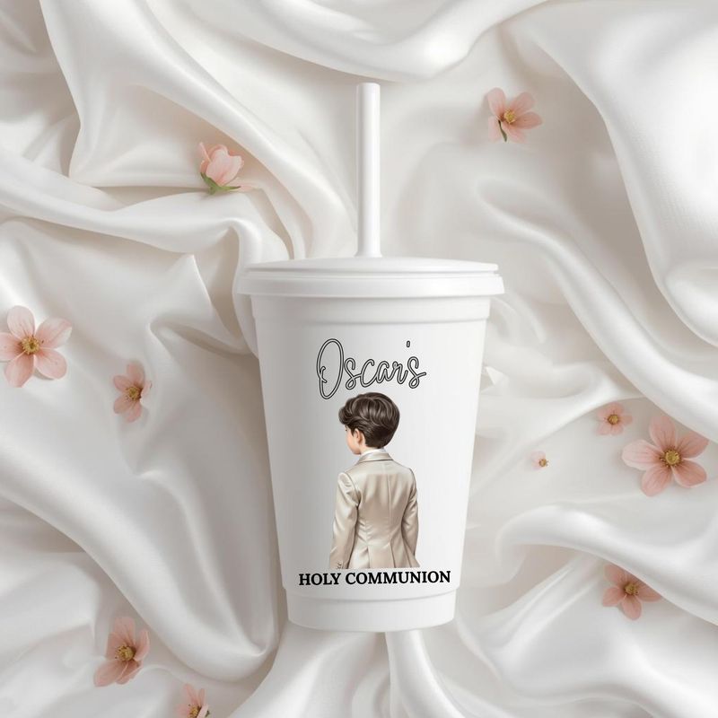 Holy Communion Girl or Boy Back Facing Design DTF or UVDTF Decal