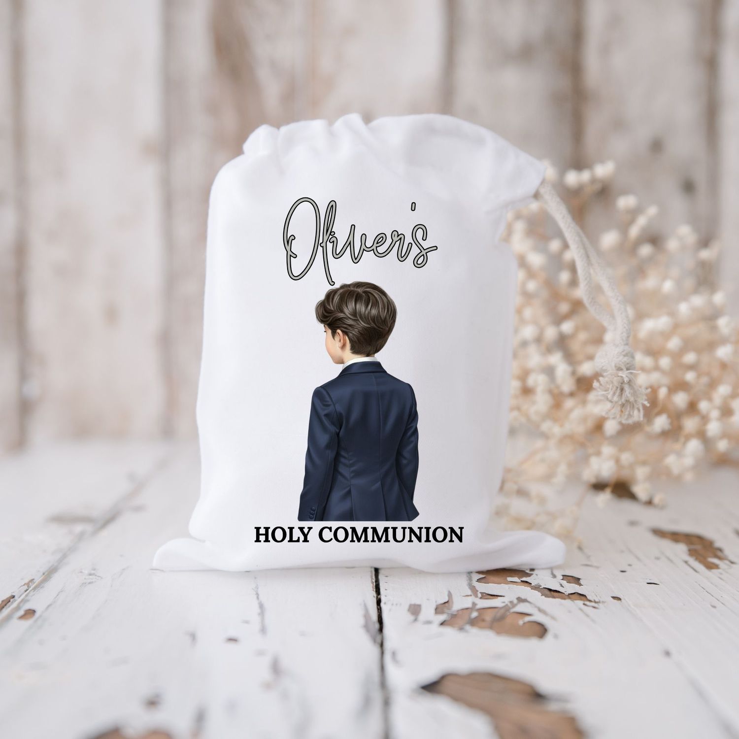 Holy Communion Girl or Boy Back Facing DTF or UVDTF Decal