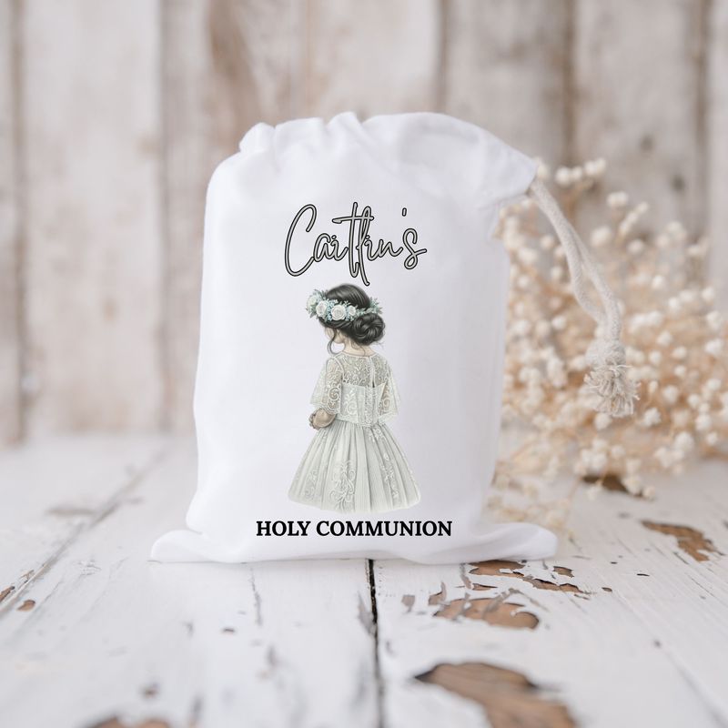 Holy Communion Girl or Boy Back Facing DTF or UVDTF Decal