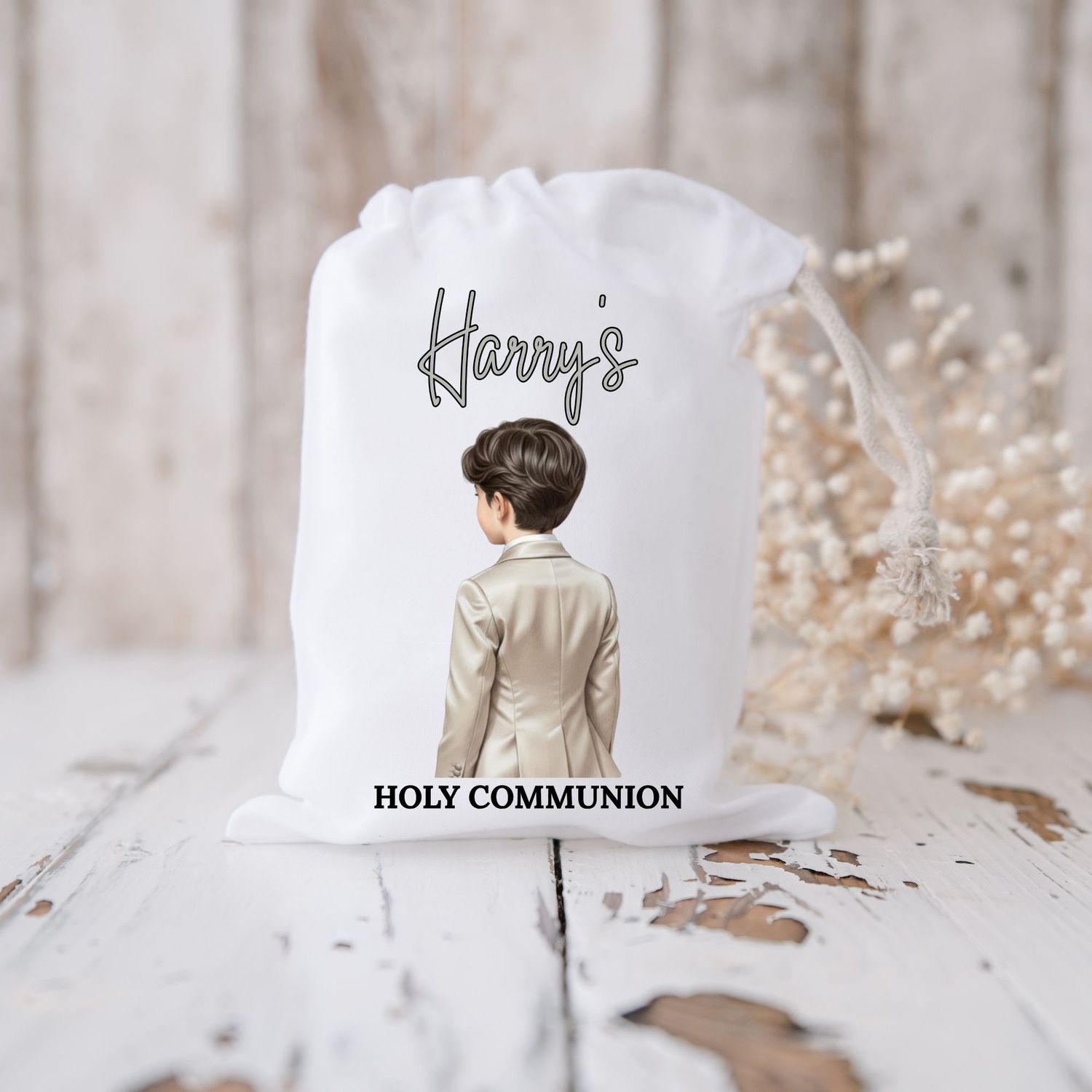 Holy Communion Girl or Boy Back Facing DTF or UVDTF Decal