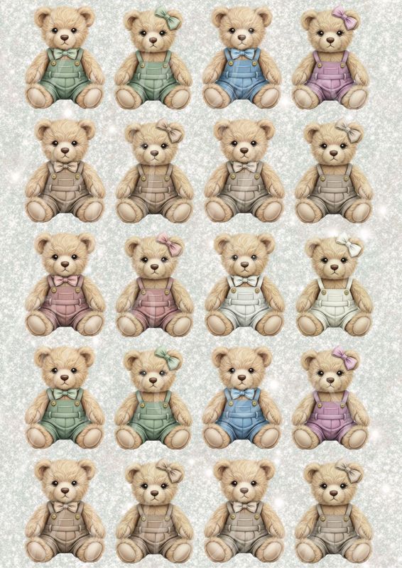 Dungaree Ted's A3 UVDTF - DTF or SUB