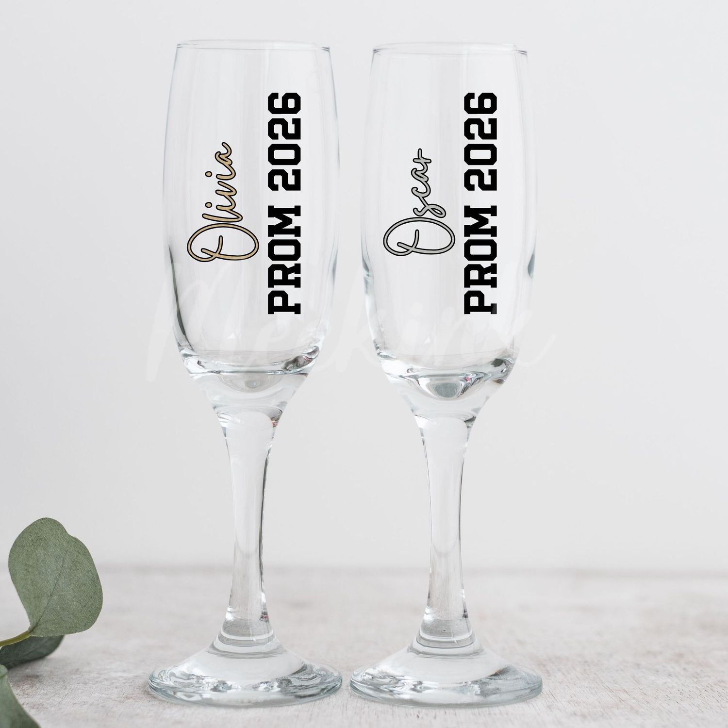 Personalised Prom 2026 UVDTF or DTF Decal