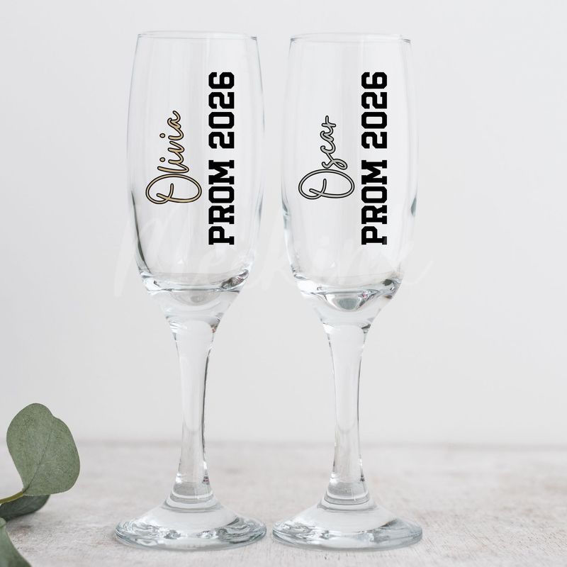 Personalised Prom 2026 UVDTF or DTF Decal