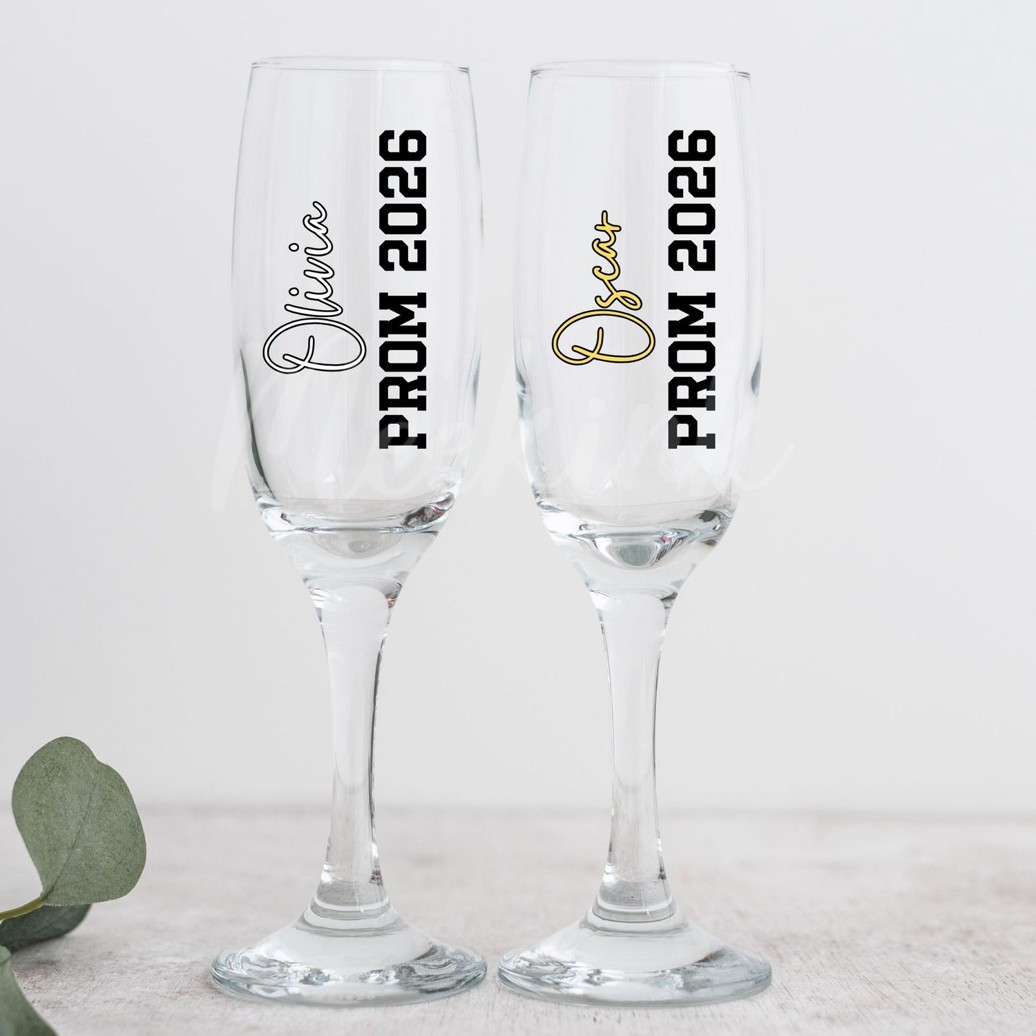 Personalised Prom 2026 UVDTF or DTF Decal