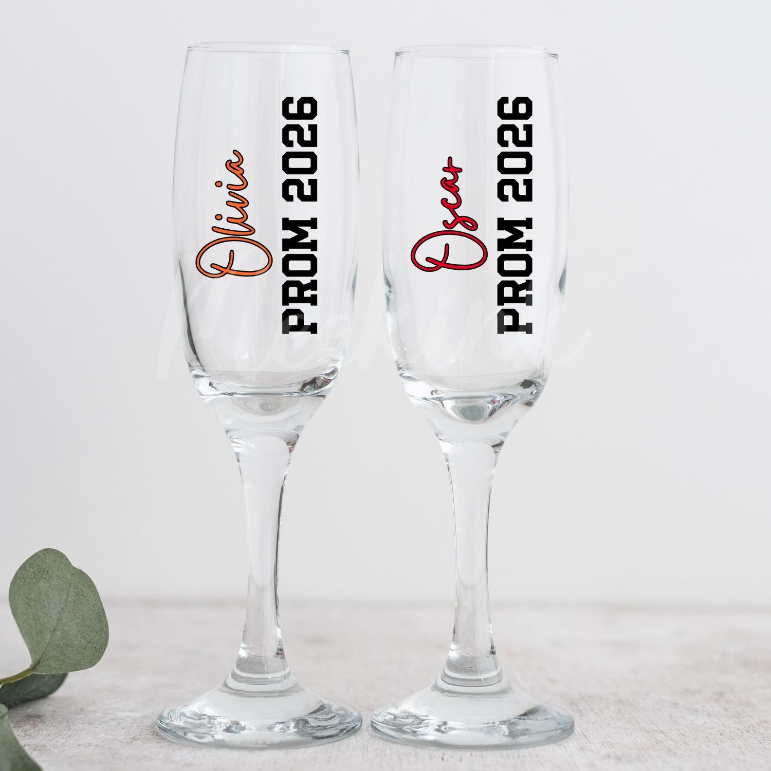 Personalised Prom 2026 UVDTF or DTF Decal