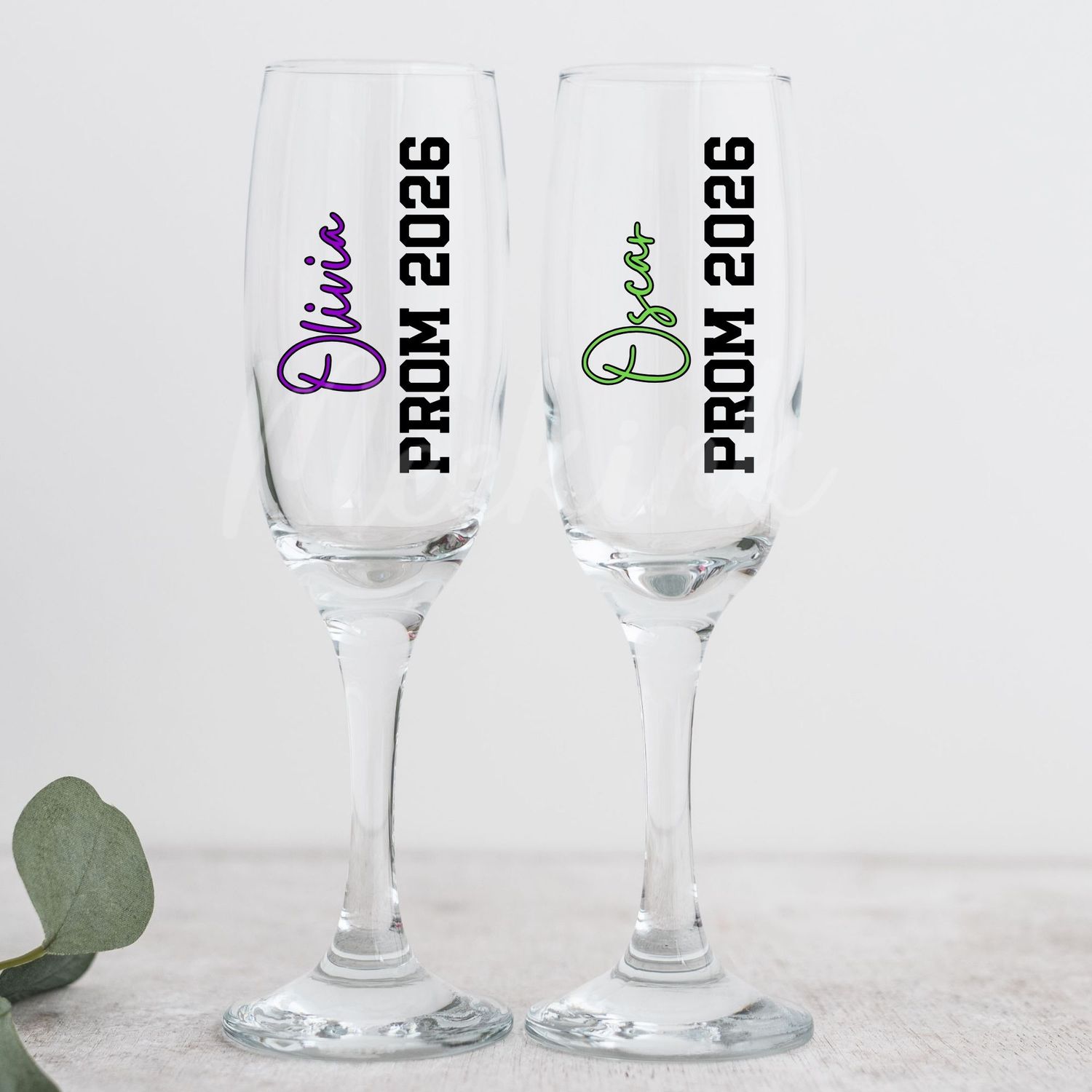Personalised Prom 2026 UVDTF or DTF Decal