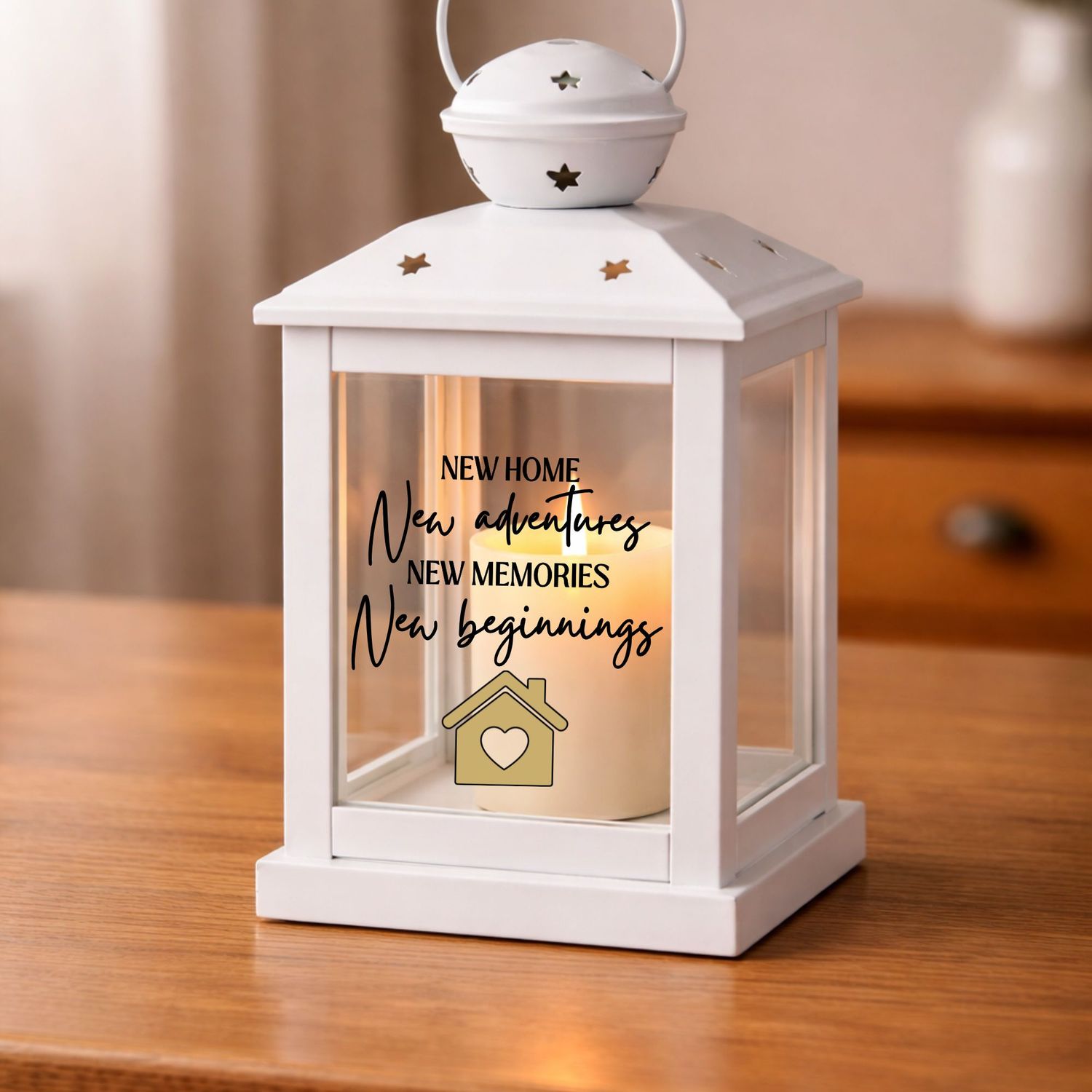 New Home New Memories UVDTF or DTF Decal