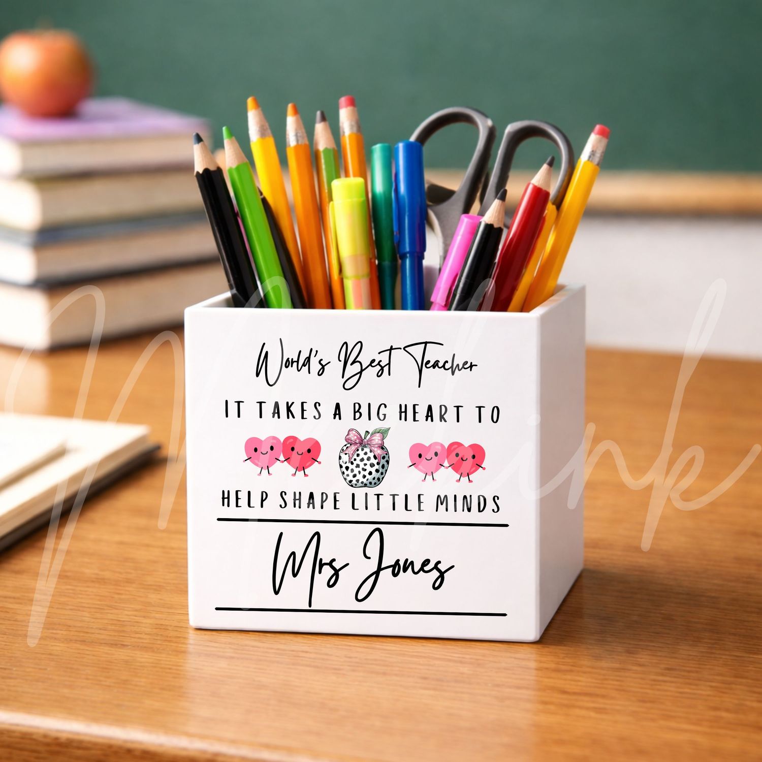 Shape Little Minds Teacher UVDTF or DTF Decal