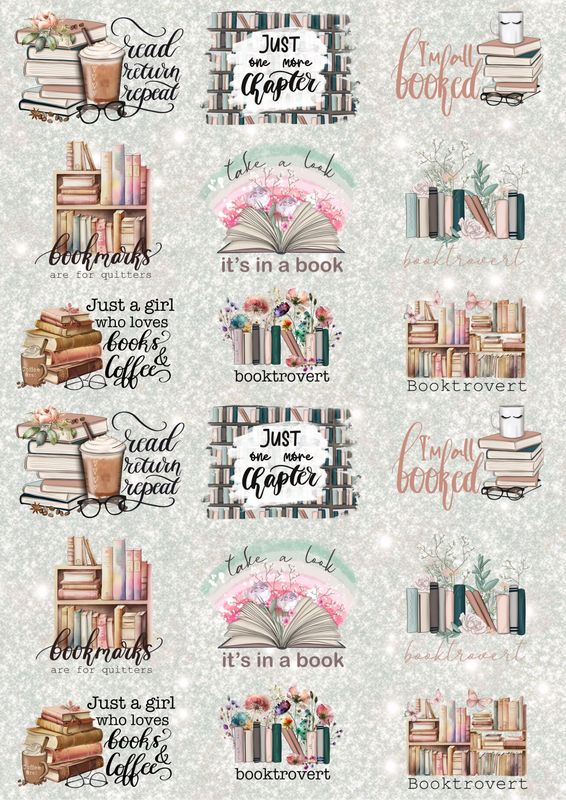 Bookish UVDTF - DTF or SUB