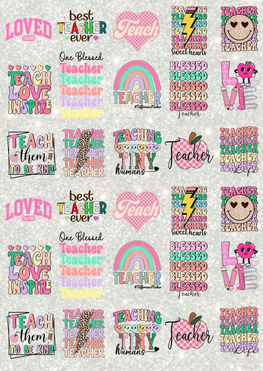 Teacher UVDTF - DTF or SUB