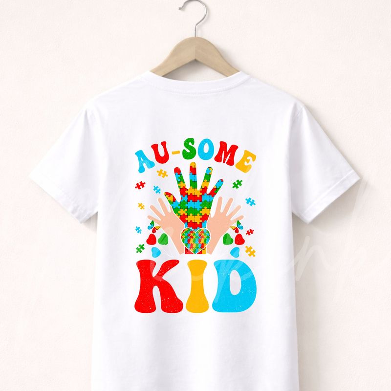 Autism Awareness Design 3 UVDTF or DTF Decal