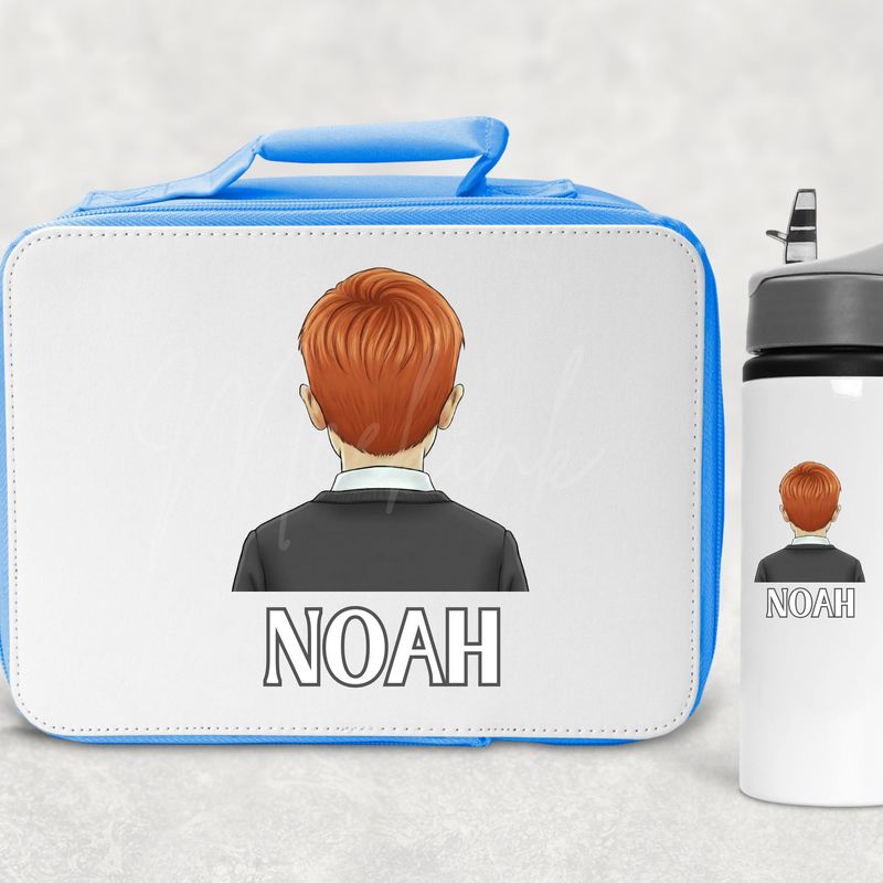 Back Facing School Boy UVDTF or DTF Decal