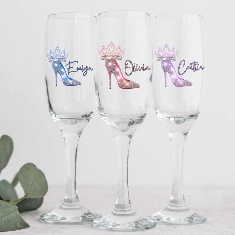 Prom Stiletto & Crown DTF or UVDTF Decal Prom Stiletto & Crown DTF or UVDTF Decal