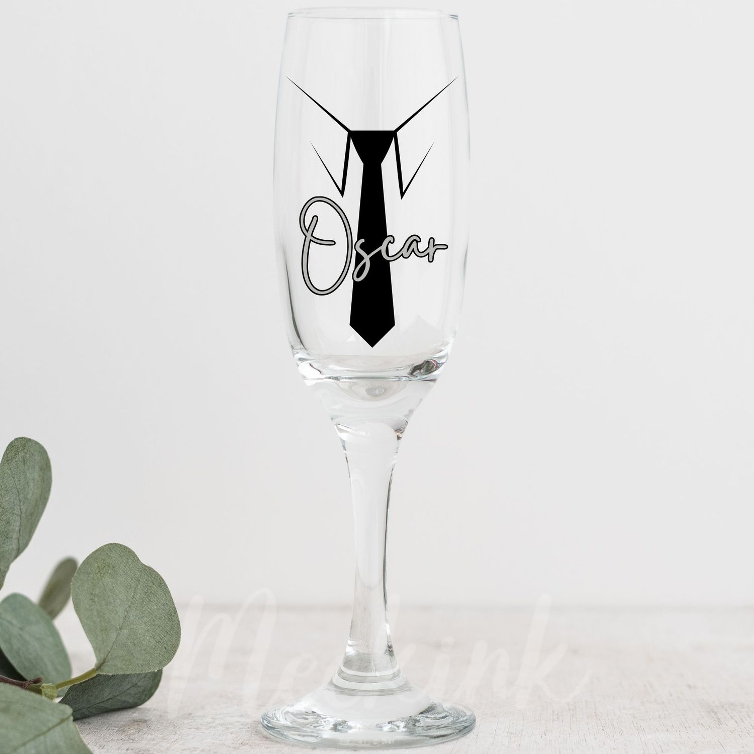 Tie &amp; Collar DTF or UVDTF Decal