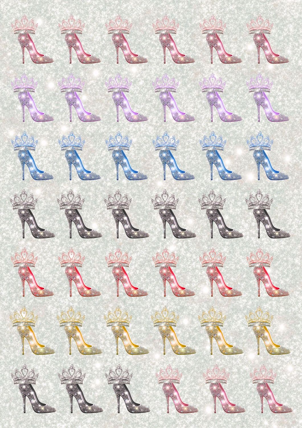 Prom Stiletto's A3 UVDTF - DTF or SUB