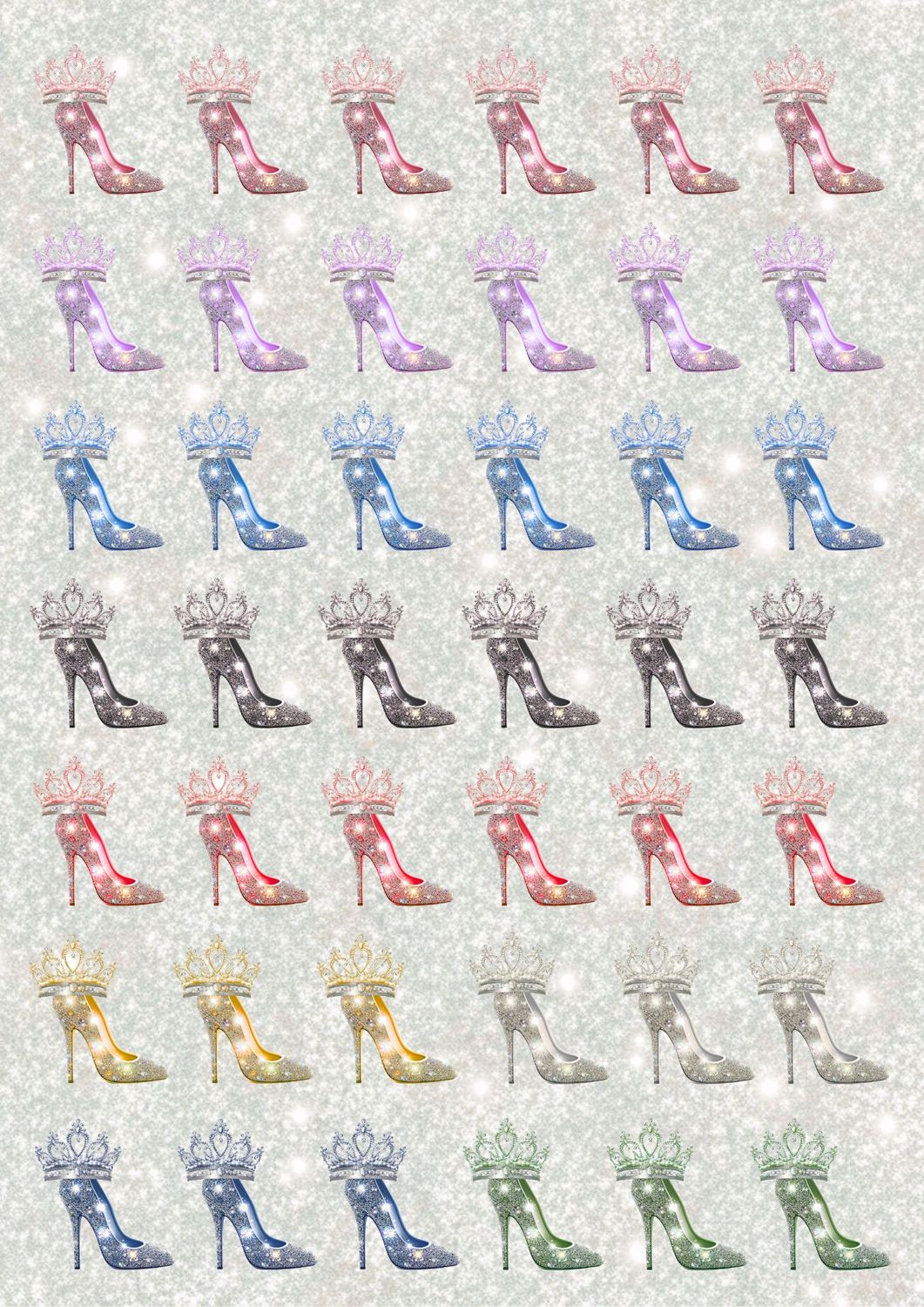 Prom Stiletto's A3 UVDTF - DTF or SUB