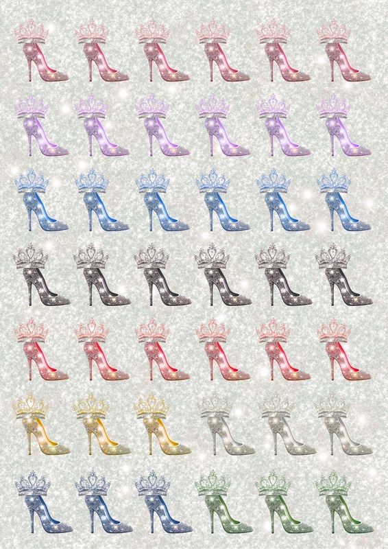 Prom Stiletto's A3 UVDTF - DTF or SUB