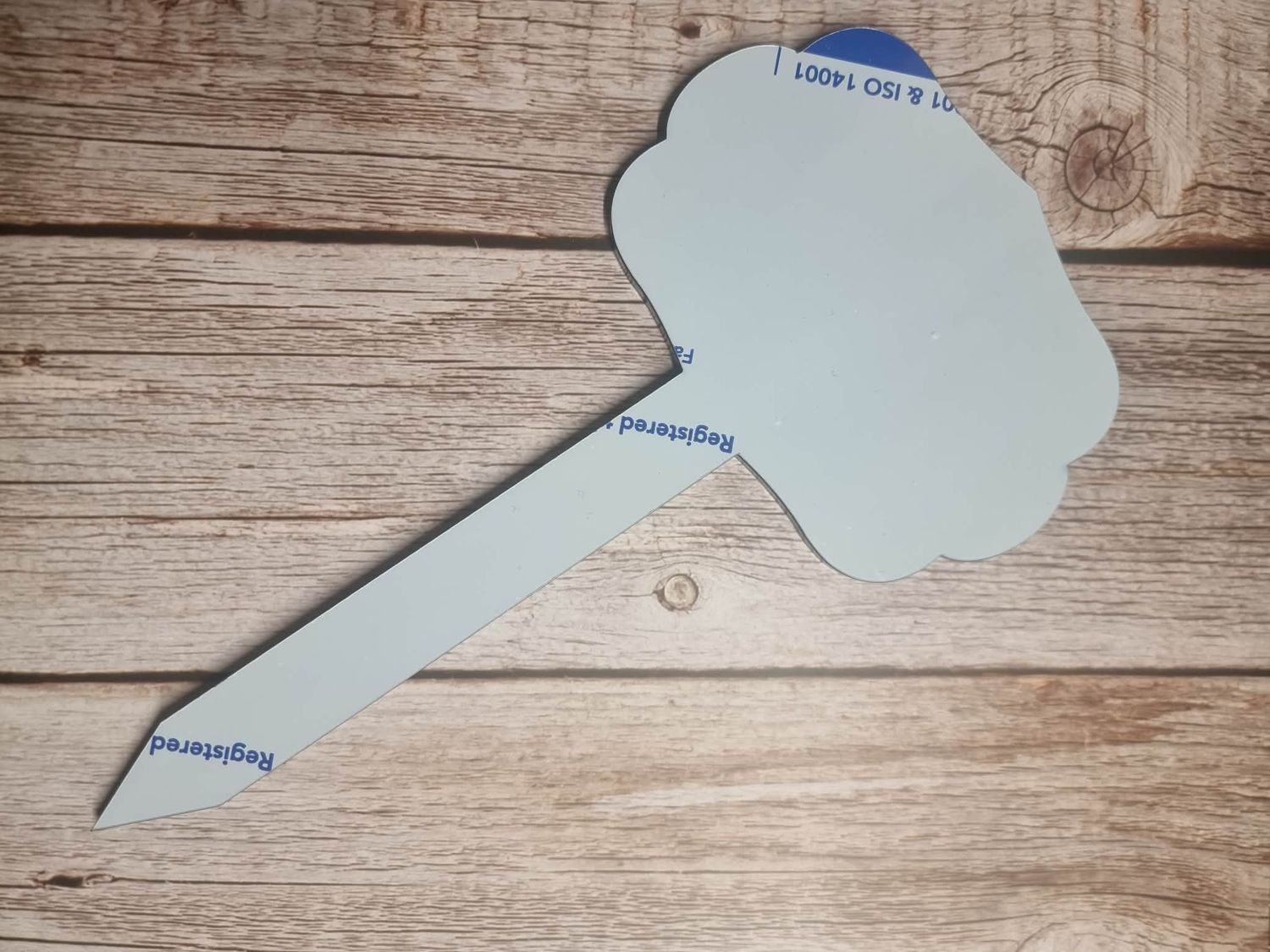 5mm Black Acrylic Grave Marker