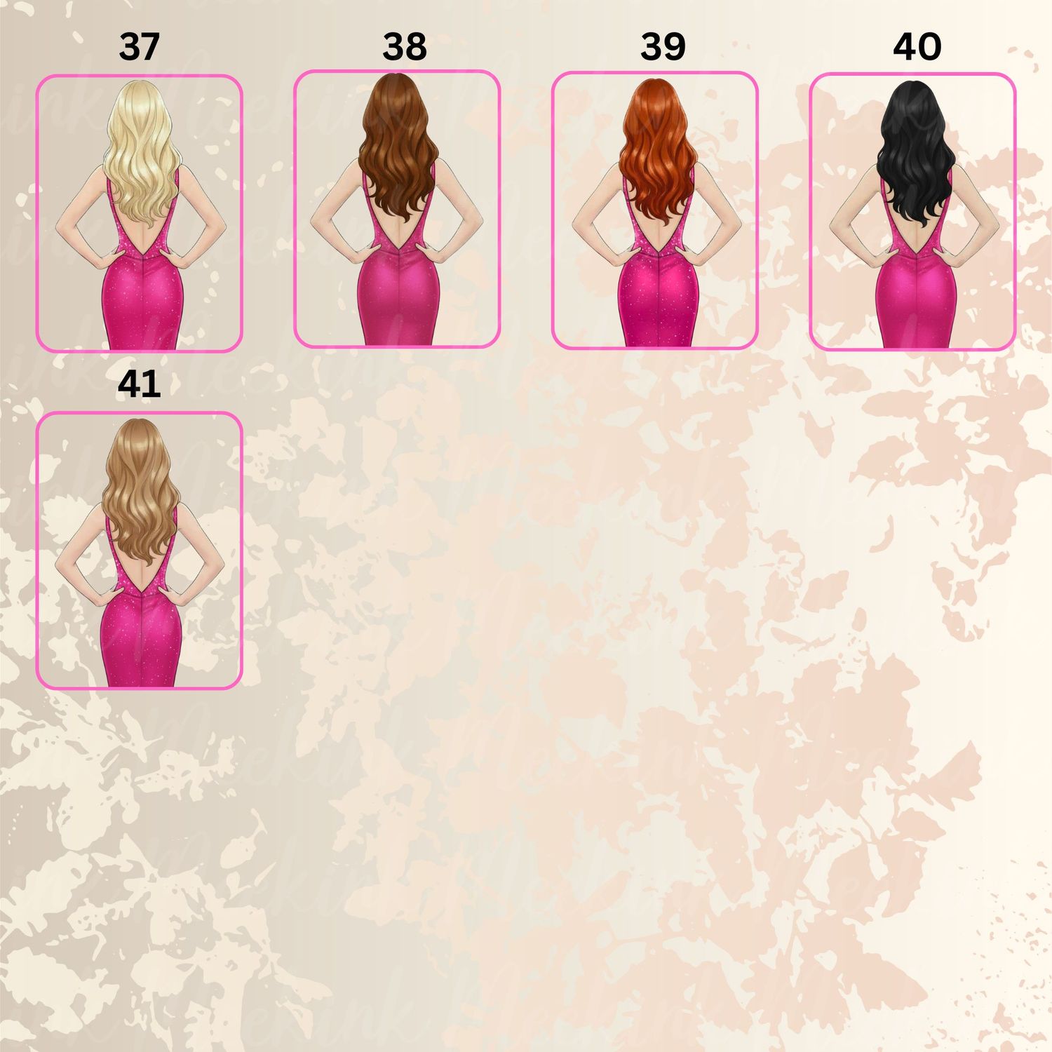 Prom Girl 2026 Strappy Dress UVDTF or DTF Decal
