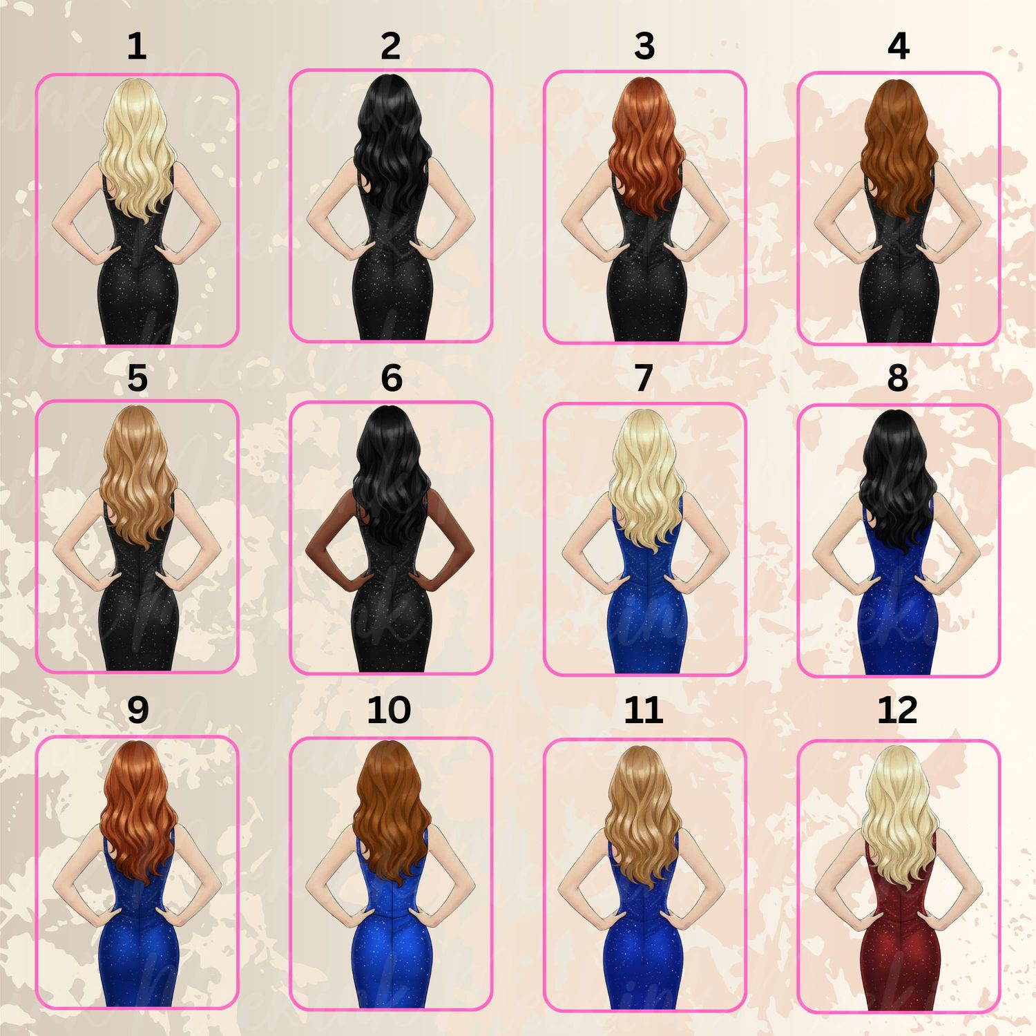 Prom Girl 2026 Fitted Dress UVDTF or DTF Decal