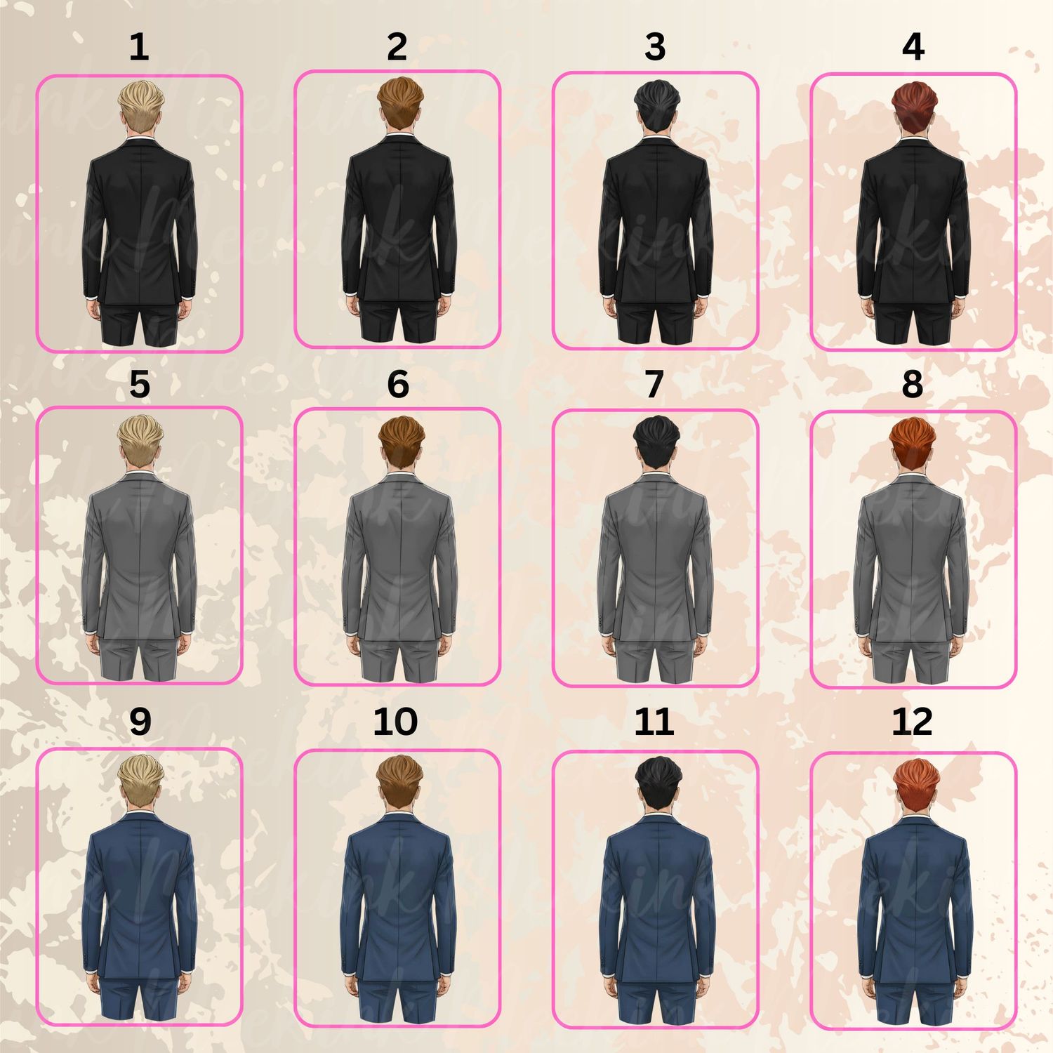 Prom Boy 2026 Suit UVDTF or DTF Decal