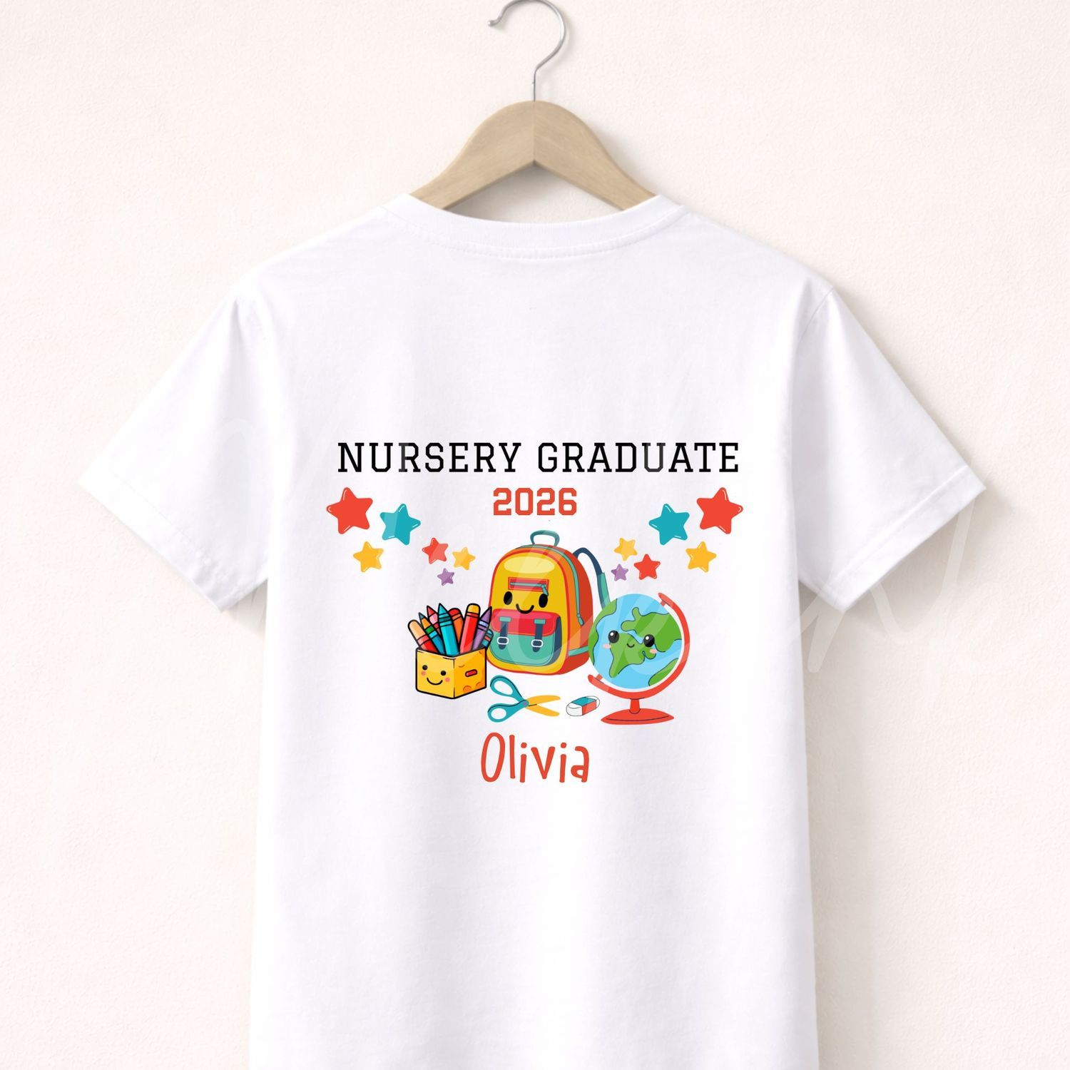 Nursery Graduate 2026 15cm DTF PRINT