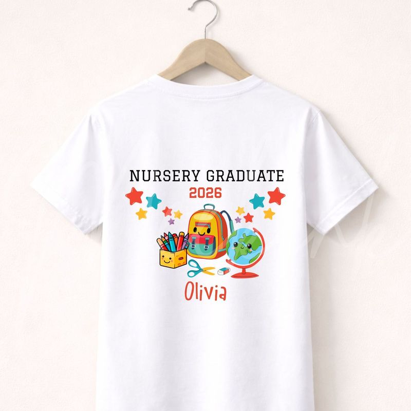 Nursery Graduate 2026 15cm DTF PRINT