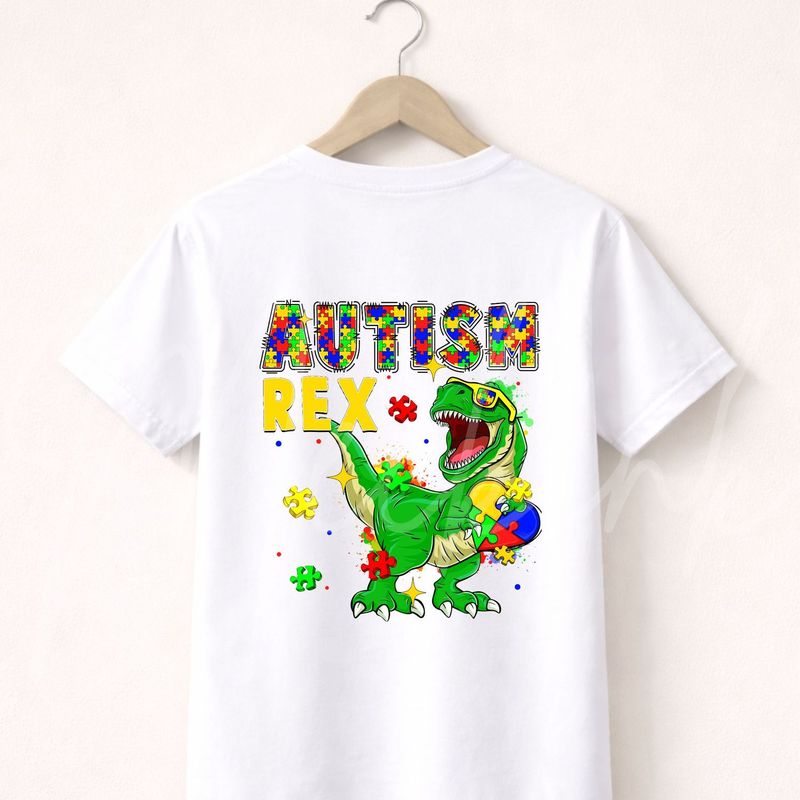 Autism Rex 15cm DTF PRINT