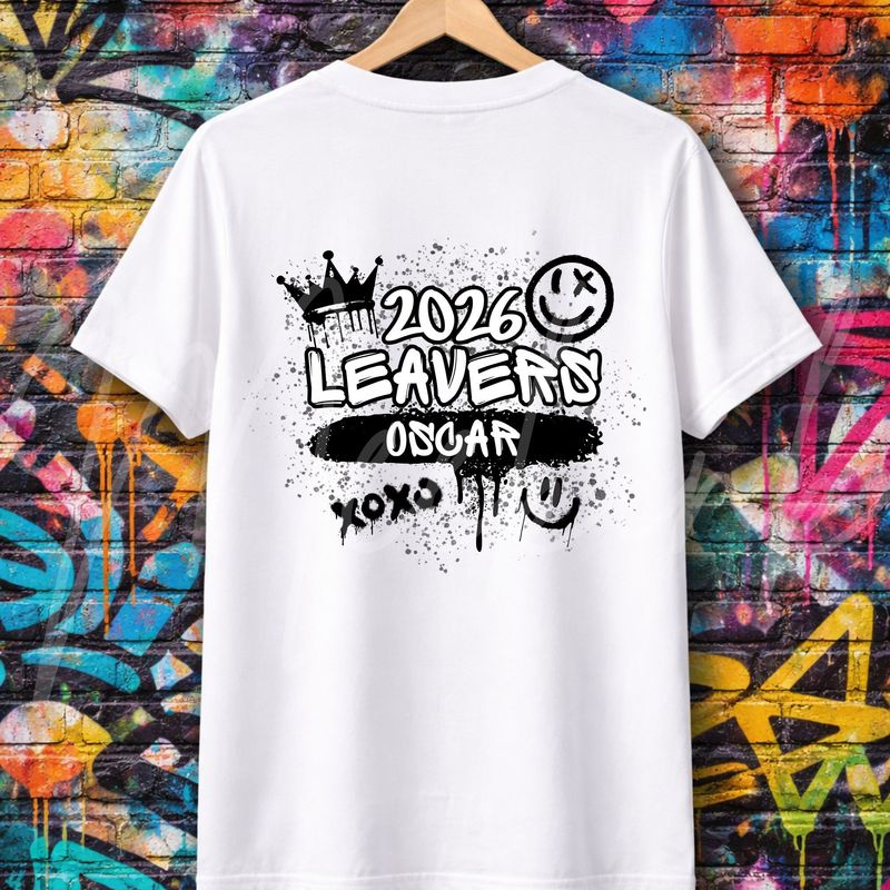 Graffiti School Leaver 13 15cm DTF PRINT