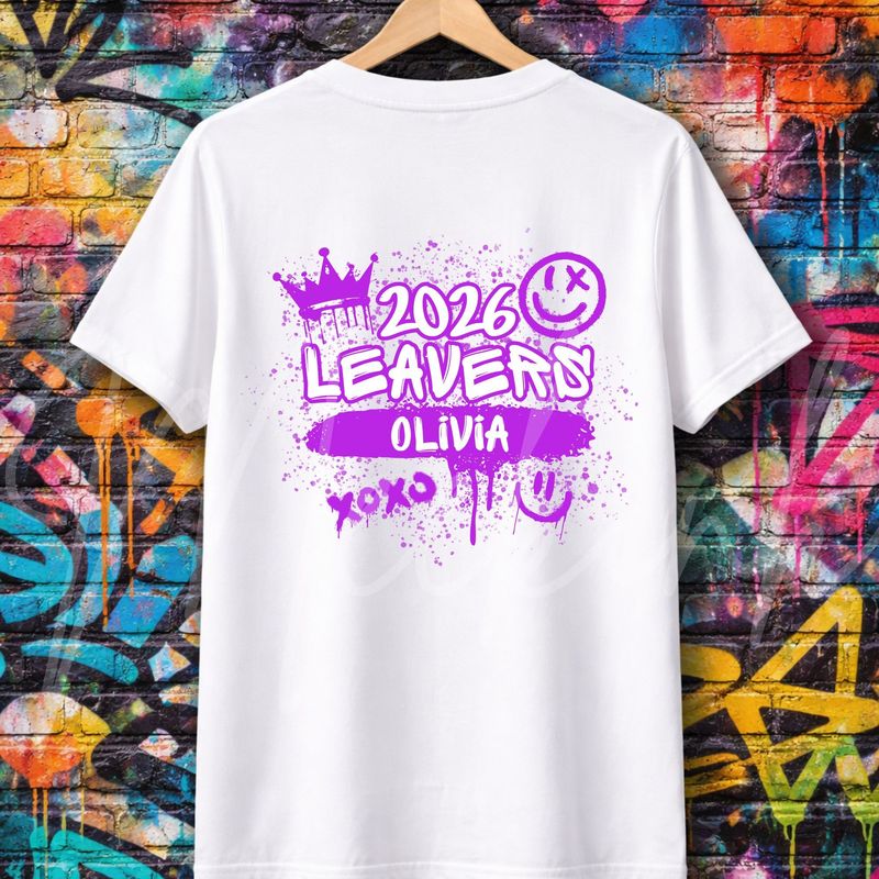 Graffiti School Leaver 9 15cm DTF PRINT