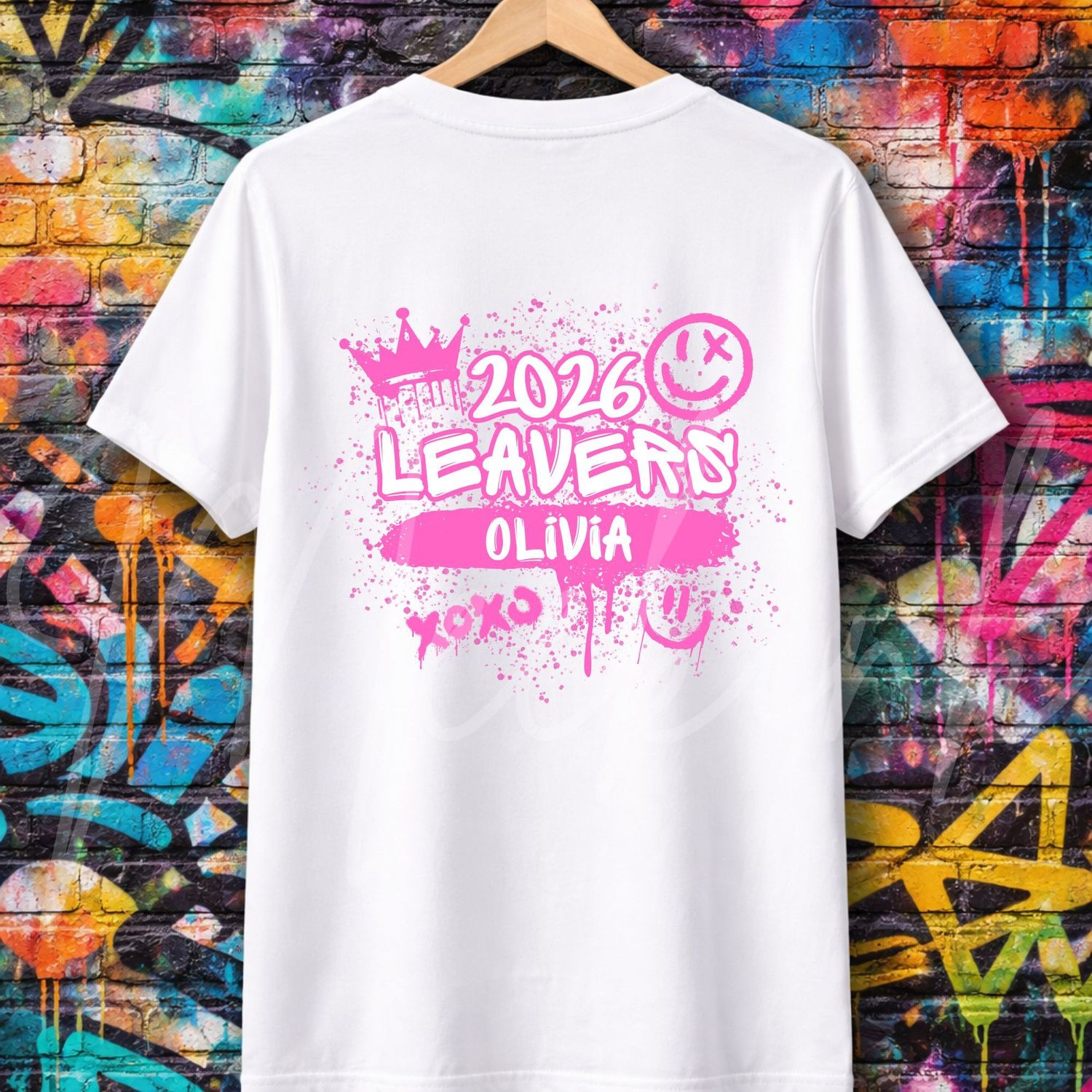 Graffiti School Leaver 12 15cm DTF PRINT