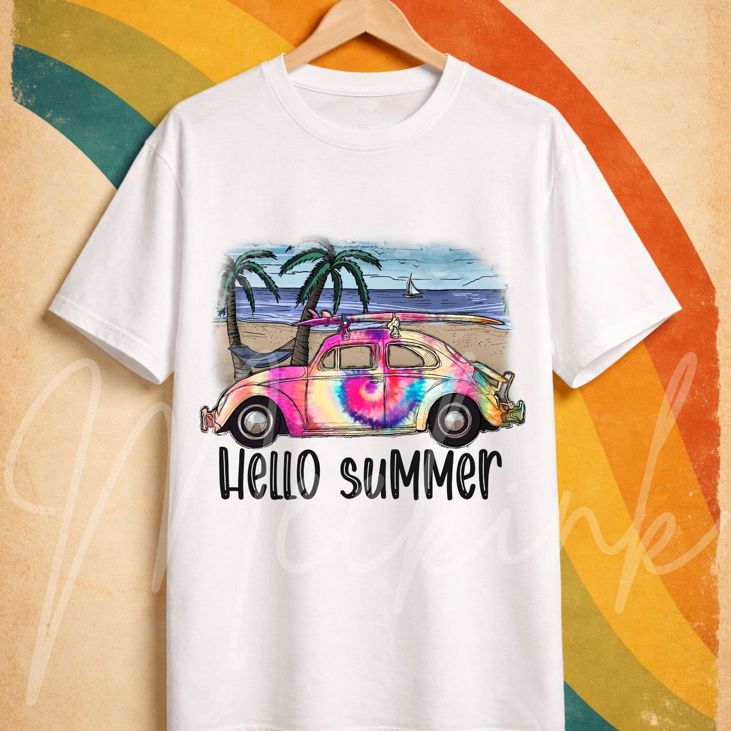 Summer 6 15cm DTF PRINT