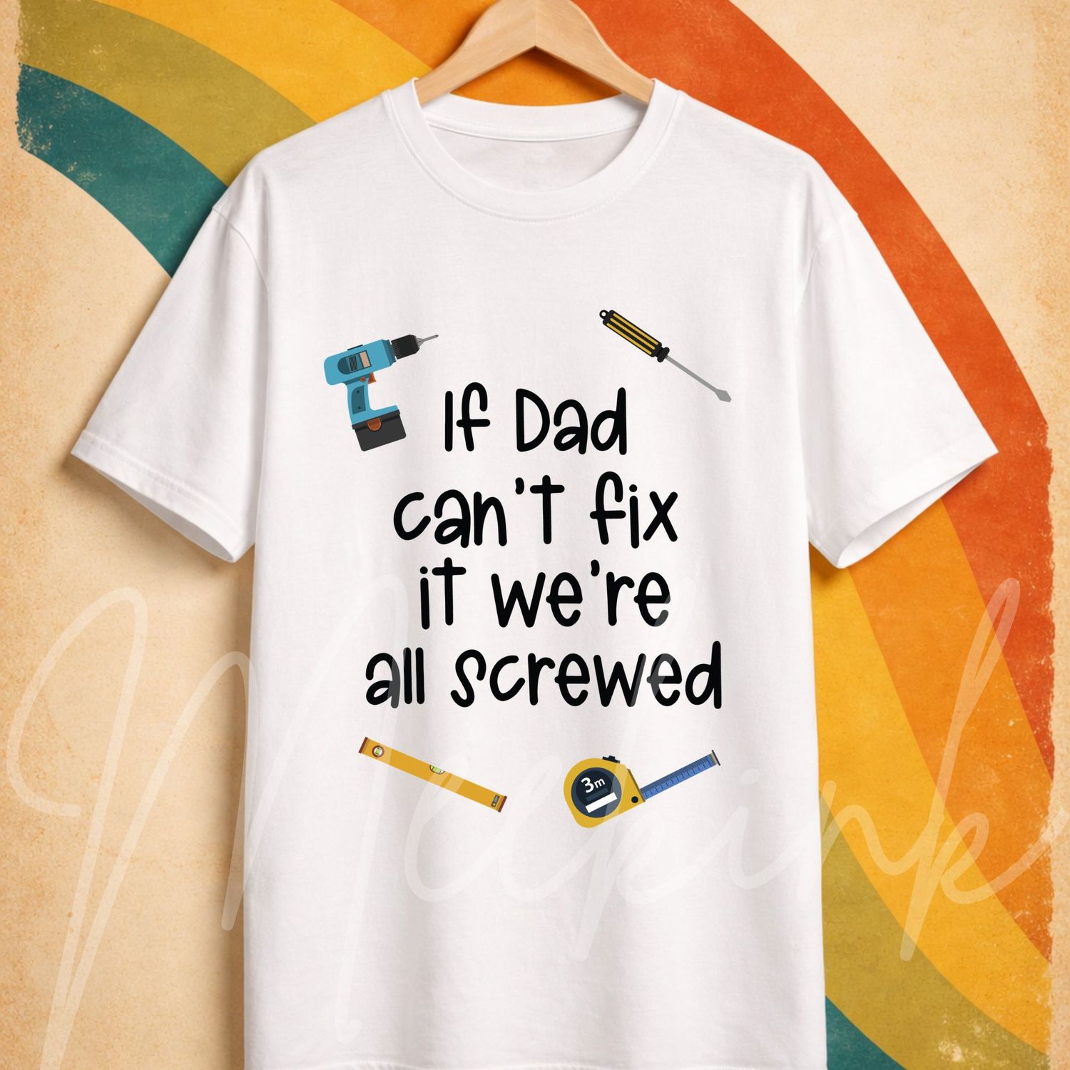 Fathers Day 1 15cm DTF PRINT