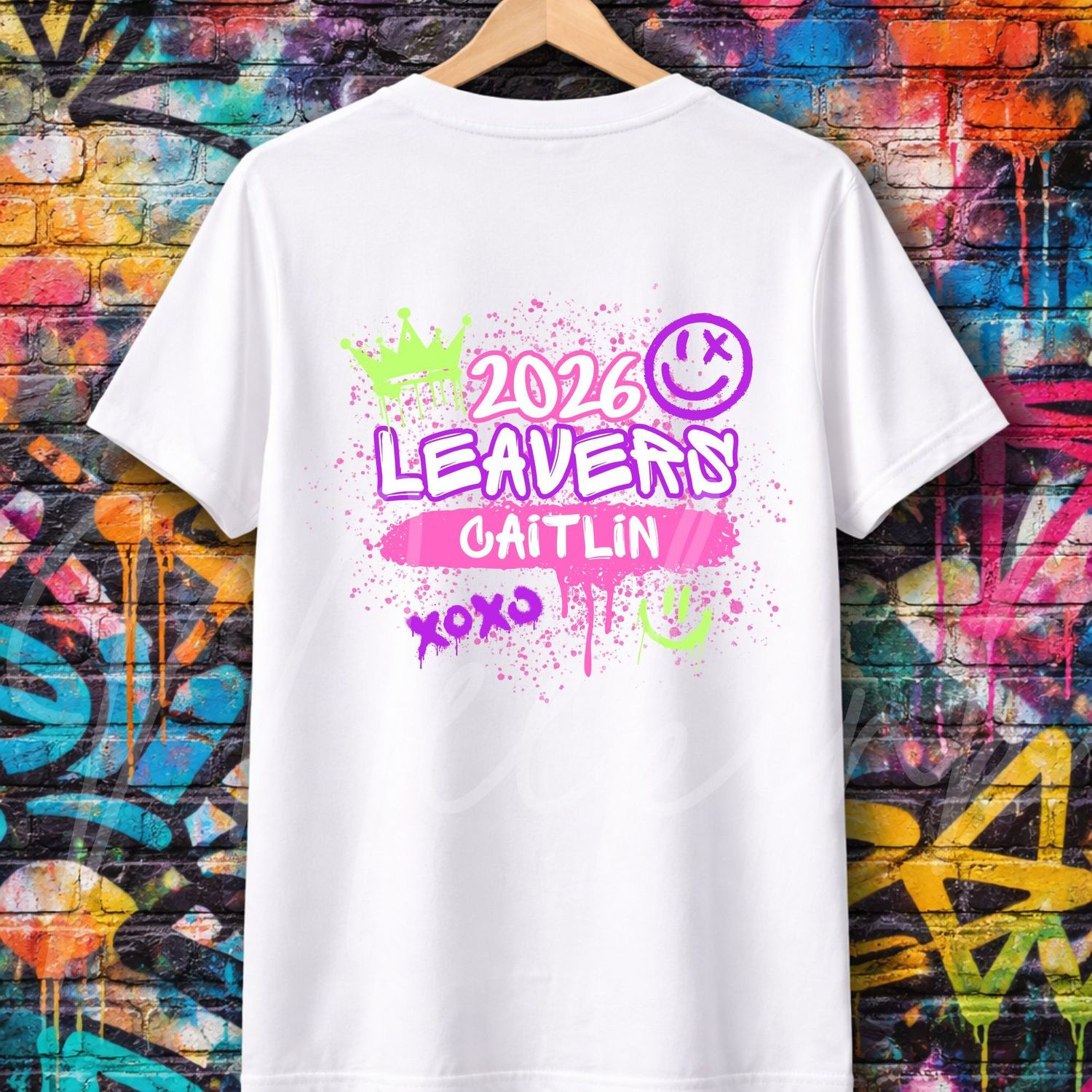 Graffiti School Leaver 3 15cm DTF PRINT