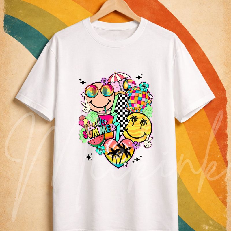 Summer 8 15cm DTF PRINT