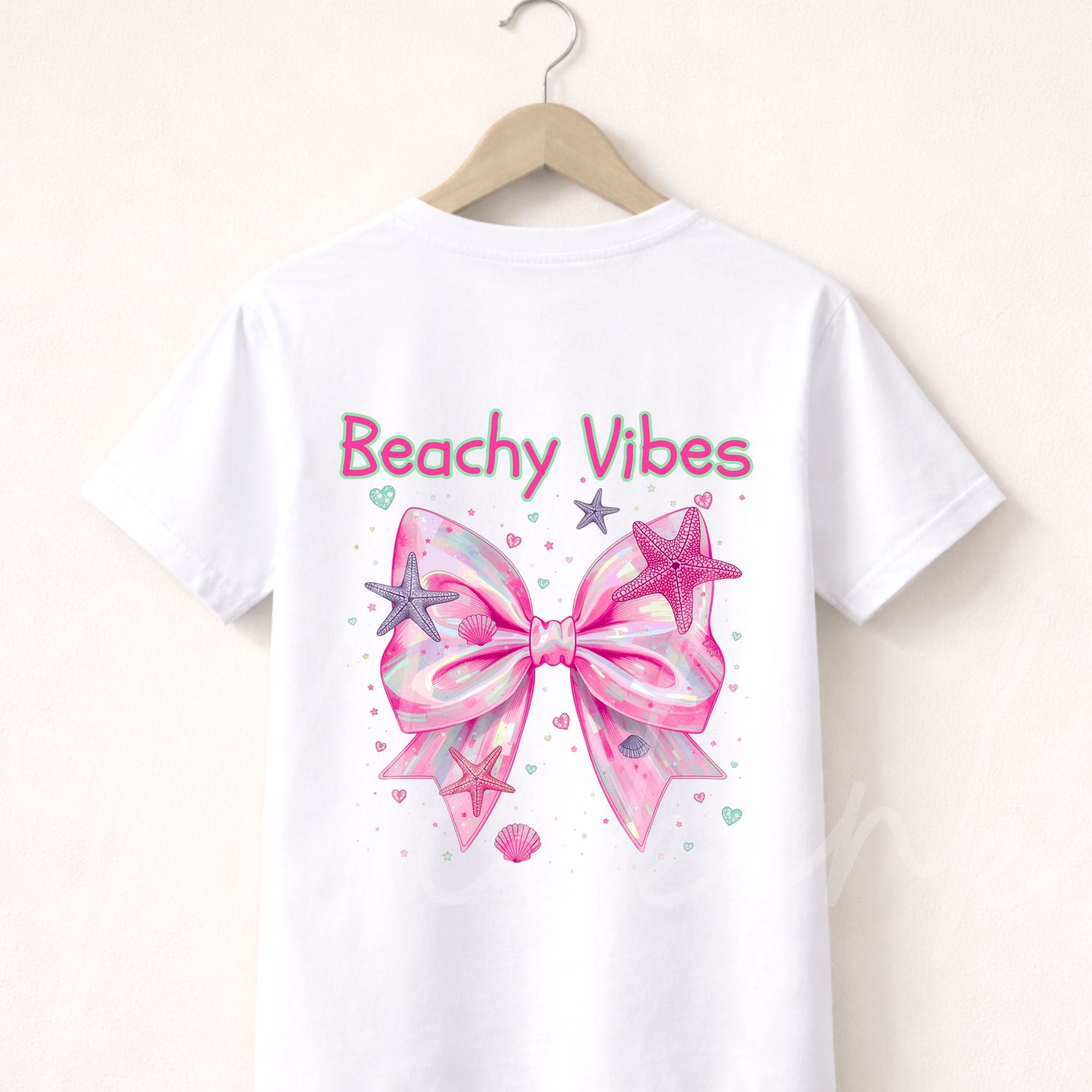 Beachy Vibes DTF Decal