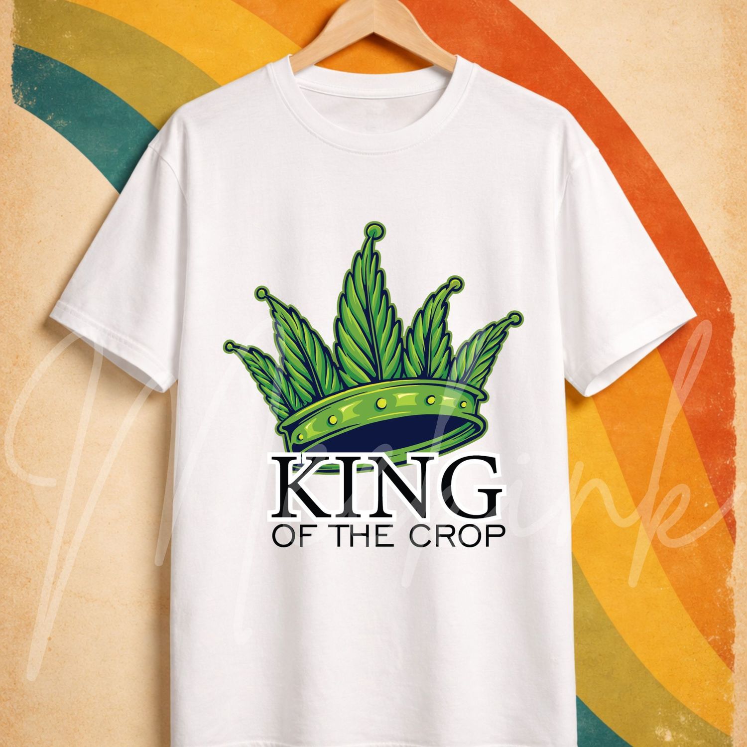 King Of The Crop UVDTF or DTF Decal