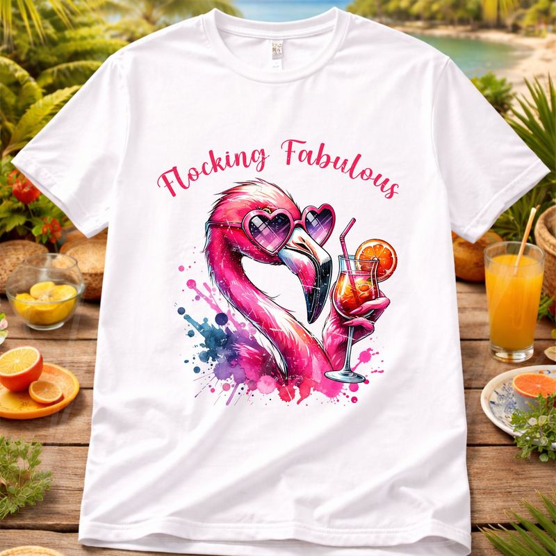 Flocking Fabulous UVDTF or DTF Decal