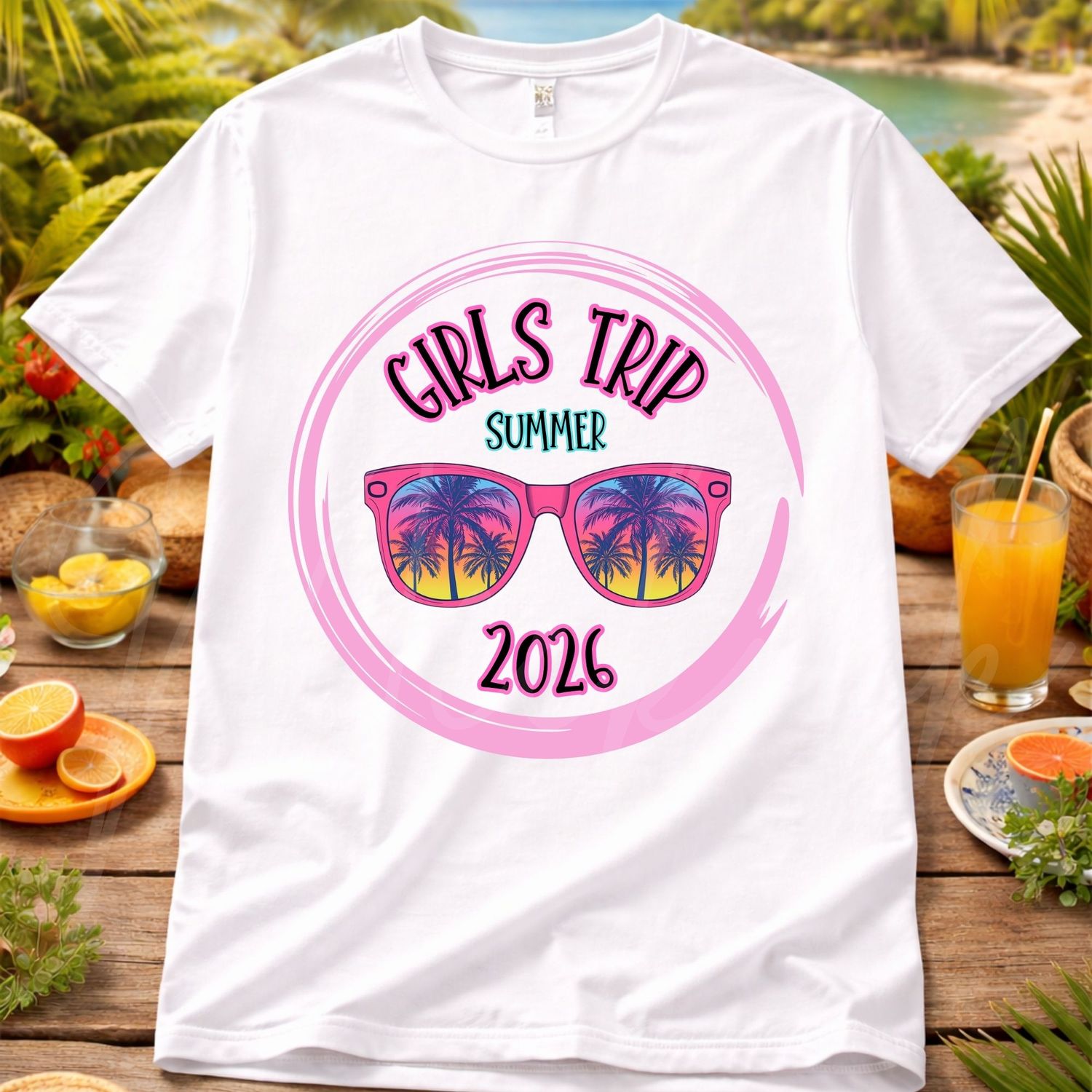 Girls Trip Summer 2026 15cm DTF PRINT