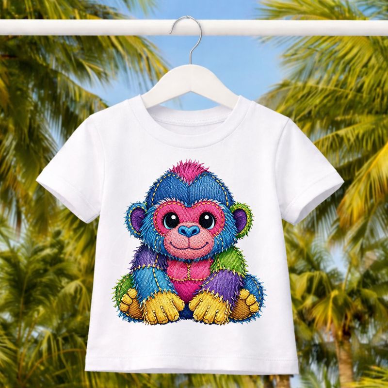 Gorilla 2 Denim Effect DTF or UVDTF Decal