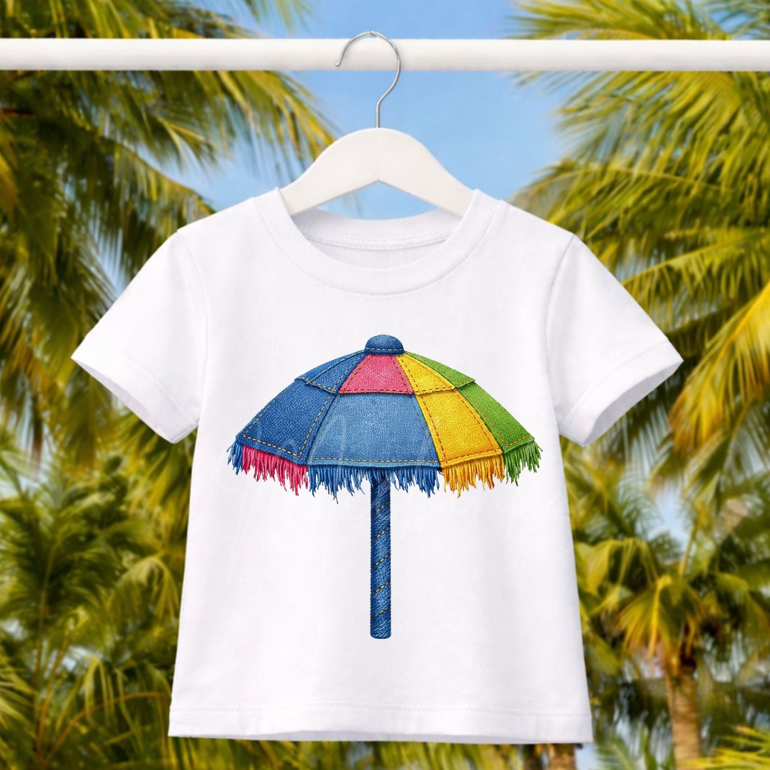 Denim Effect Design 50 15cm DTF PRINT