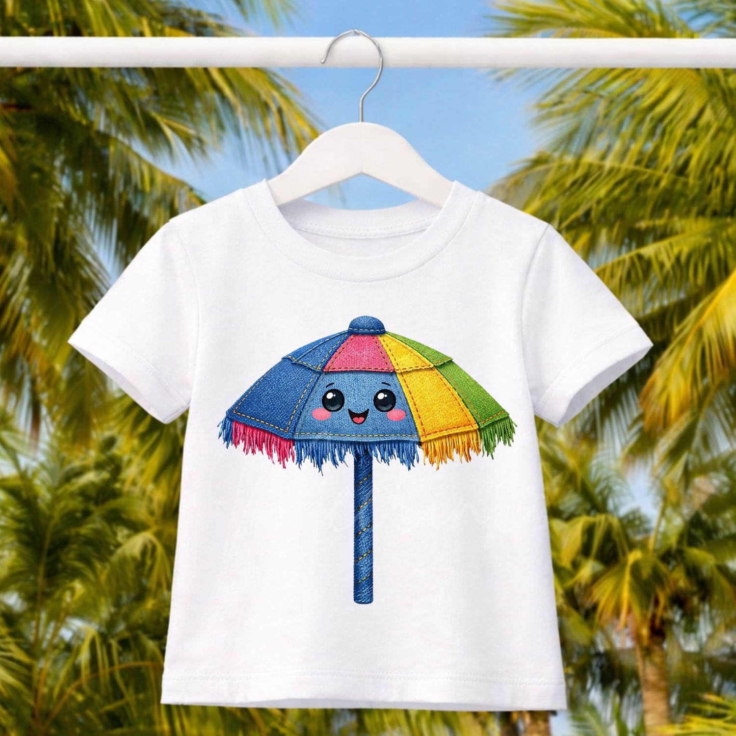 Denim Effect Design 51 15cm DTF PRINT