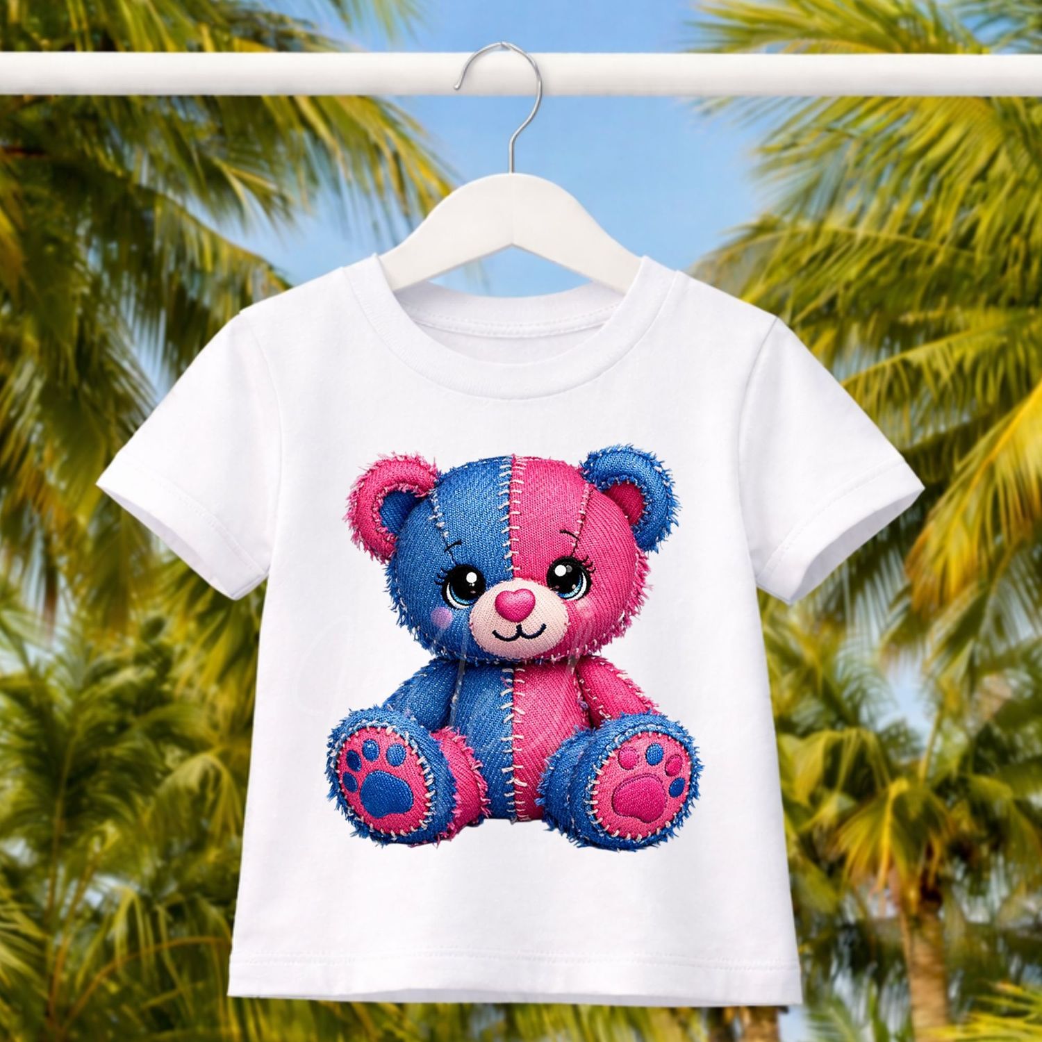 Denim Effect Design 62 15cm DTF PRINT