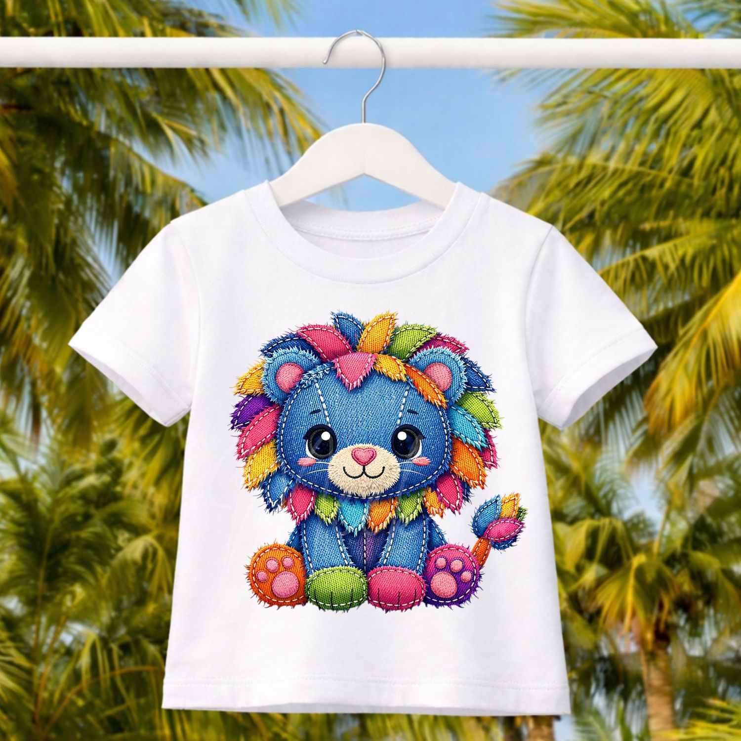 Denim Effect Design 72 15cm DTF PRINT