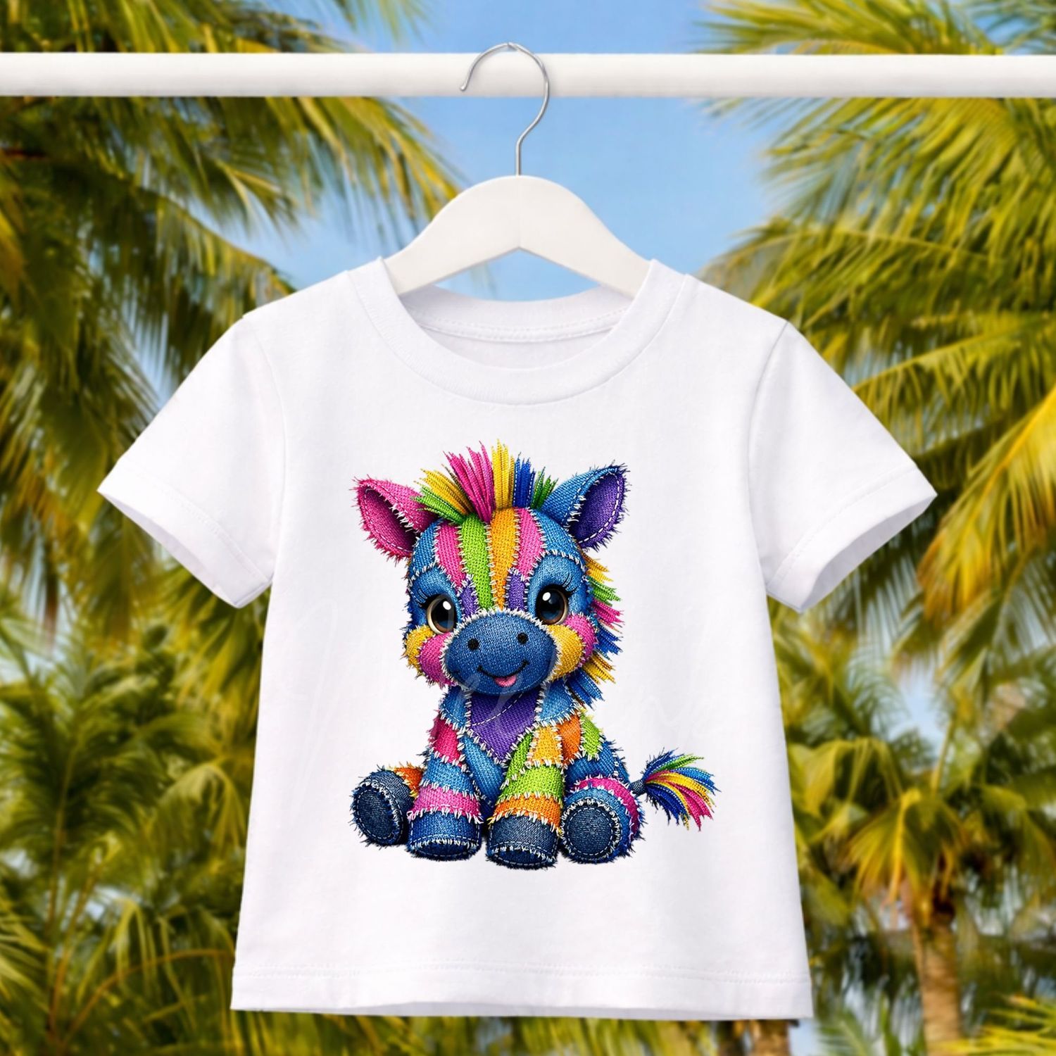 Denim Effect Design 94 15cm DTF PRINT