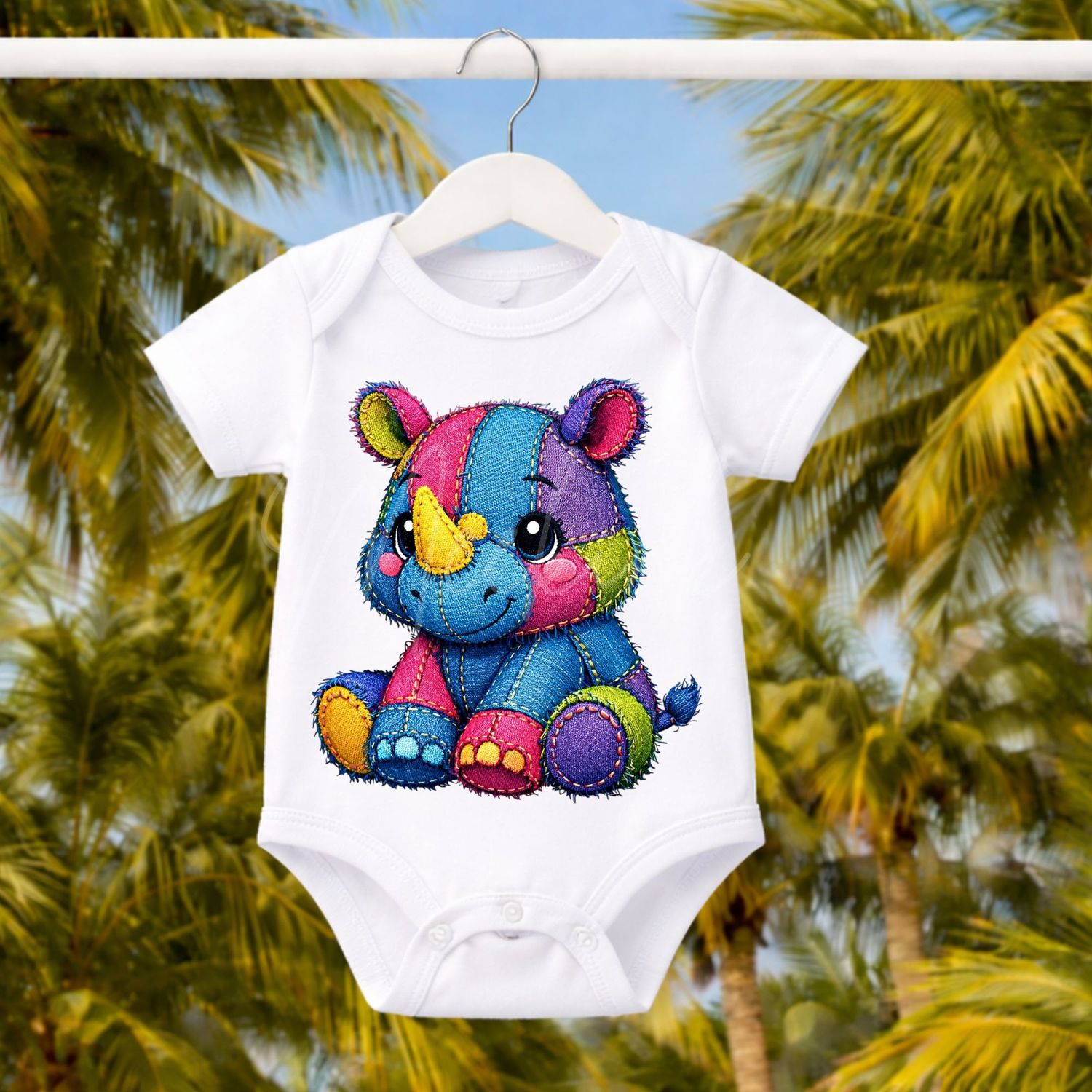 Denim Effect Design 113 15cm DTF PRINT