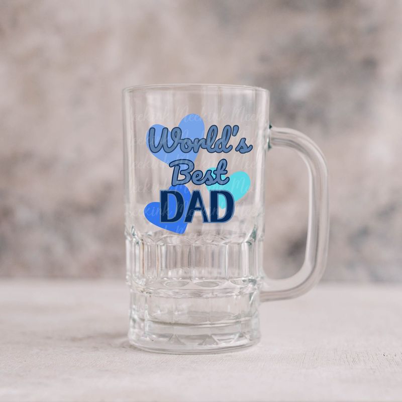 Fathers Day 16 8cm UVDTF Decal