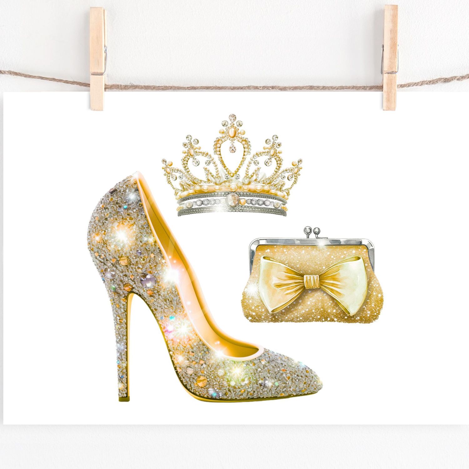 Prom Stiletto 1 8cm UVDTF Decal