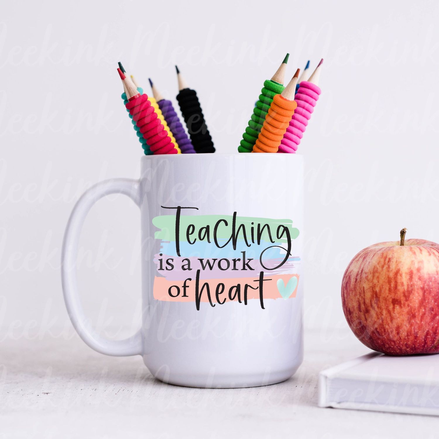 Teacher 6 8cm UVDTF Decal