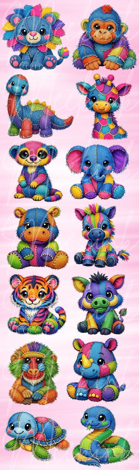 Safari Mix Metre DTF Sheet Denim Effect